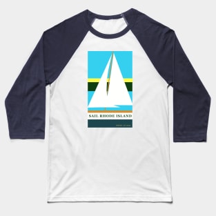 Sail Rhode Island Baseball T-Shirt